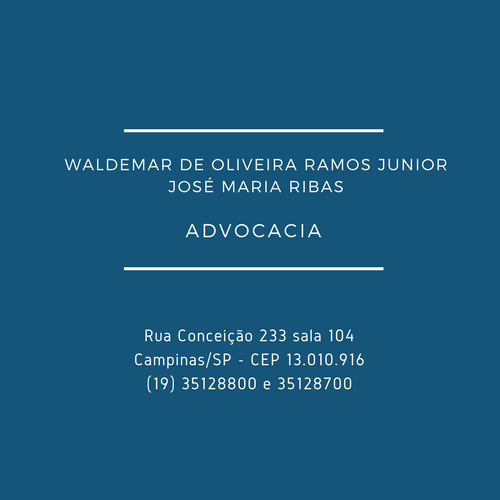 Waldemar de Oliveira Ramos Junior - Advocacia